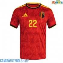 Camisa de time de futebol Bélgica Alexis Saelemaekers #22 Replicas 1º Equipamento Mundo 2026 Manga Curta